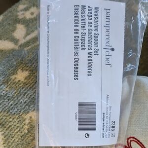 Pampered Chef Measuring Spoon Set